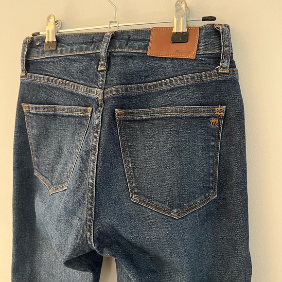 Madewell 9” High Rise Skinny Denim Jeans, Size 24 - Picture 3 of 6